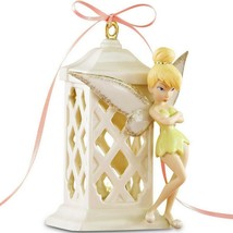Lenox Disney Tinkerbell Pixie Bright Night Light Figurine Lighted Lantern NEW - £105.51 GBP