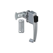 NEW NATIONAL N178-368 SILVER PUSH BUTTON STORM SCREEN DOOR LATCH HANDLE ... - $34.99