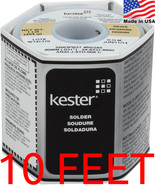 GENUINE KESTER SOLDER 63/37, 0.031” (0.8mm) ROSIN CORE, 24-6337-0027/44,... - €7,85 EUR