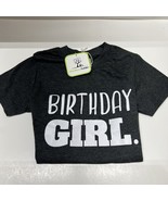Unordinary Toddler Birthday Girl Shirt Black Size 5Y - $13.51 CAD