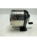 Classroom Pencil Sharpener XACTO KS Chrome Black Manual 8 Pencil Sizes M... - $26.61 CAD
