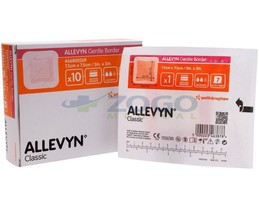 Smith &amp; Nephew Allevyn Gentle Border Foam Dressing 3 x 3&quot; 10 per Box - $34.50 CAD
