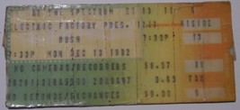 Rush 1982 Philadelphia Spectrum Ticket Stub Plasticised Ticketron VG Ged... - £7.63 GBP