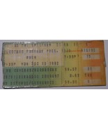 Rush 1982 Philadelphia Spectrum Ticket Stub Plasticised Ticketron VG Ged... - £7.76 GBP