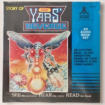 Atari - Story of Yars&#39; Revenge SEALED 7&#39; Vinyl Record / Book, Kid Stuff KSR-943 - £209.28 GBP