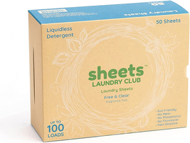 - US Veteran Owned Company - Laundry Detergent - (Up to 100 Loads) 50 Sheets - U - £17.76 GBP