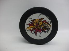 Moncton Wildcats QMJHL LHJMQ Hockey Puck Signed Unknown Autograph - $18.94