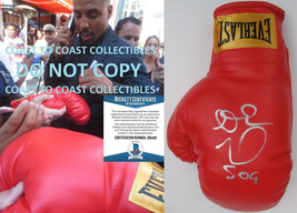 Andre Ward Boxing Champion signed Everlast boxing glove COA proof Beckett BAS - £155.05 GBP