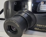Pentax IQZoom 80-E Film Camera Auto Focus 38-80mm Point And Shoot Tested - $29.60