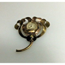 Vintage Olimpic Swiss Gold Filled Lapel Watch Brooch Sky - £38.97 GBP