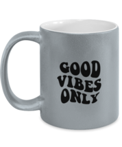 Inspirational Mugs Good Vibes Only Silver-M-Mug  - £15.24 GBP