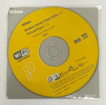 Nikon Picture Project 1.6 and Wireless Camera Setup Utility 1.0 CD-Rom D... - $10.88