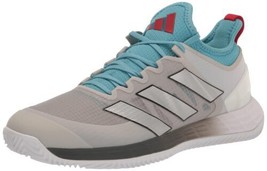 adidas Women&#39;s Adizero Ubersonic 4 Tennis Shoe, Metal Grey/Silver Metall... - £95.30 GBP