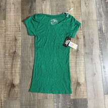 NWT Planet Gold Juniors&#39;  T-Shirt Green Size M - $9.88