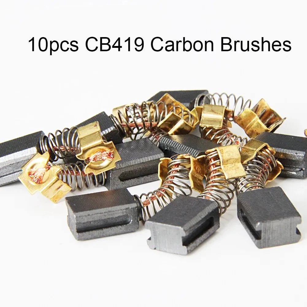 House Home 10pcs Carbon Brushes For Electric Hammer Angle Grinder Accessories Re - £19.54 GBP