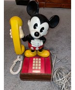Vintage Mickey Mouse Push-Button Telephone, 1976 - £31.13 GBP