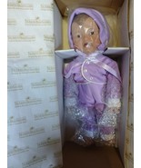 NIB Ashton Drake Baby Purple Mountain Yolanda Bello Porcelain Doll  COA - $19.75