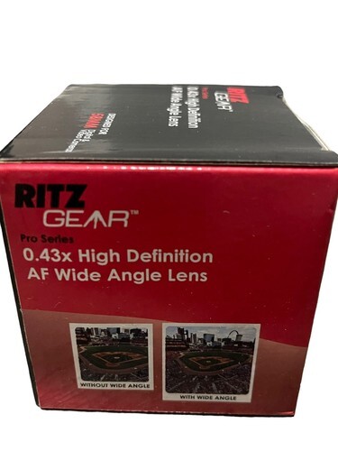 Ritz Gear .43x High Definition AF Wide Angle Lens NEW In BOX  Item image 2