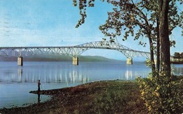 Crown Point Bridge Postcard Lake Champlain NY New York  G48 - £2.49 GBP