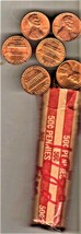 Lincoln Pennies 1982 ROLL OF 50 Lincoln pennies COPPER - $3.90