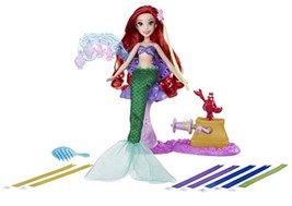 Disney Princess ARIEL&#39;S Royal Ribbon Salon - Style Little Mermaid&#39;s Hair!  NEW - £21.88 GBP