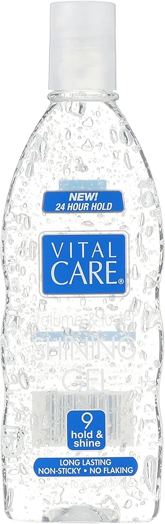 Vital Care Shining Gel 10.6oz 3 Pack – Strong Hold + Fast Free USA Shipping - $110.00