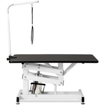 Hydraulic Dog Pet Grooming Table Heavy Duty Big Size Z-Lift Pet Grooming... - $324.71