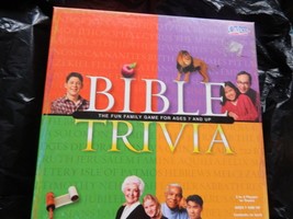 Bible Trivia 1984 Cadaco Board Game--Complete HTF - £9.56 GBP