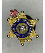 Deputy Sheriff Los Angeles County 1984 Olympics lapel pin police - $11.88