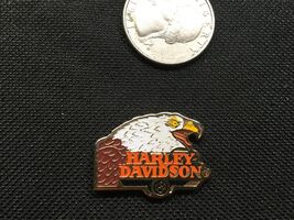 Harley Davidson USA Enamel Pin American Eagle Logo Biker Pin - $14.97