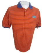 Boca Classics Men Polo shirt Florida Gators logo sz L orange blue cotton... - £31.28 GBP