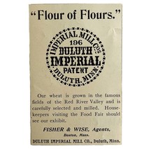 Duluth Imperial Flour 1894 Advertisement Victorian Baking Fisher &amp; Wise ... - $374.75 MXN