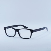 GUCCI GG0006OAN 001 Black/Clear Eyeglasses New Authentic - $190.99