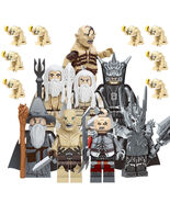 LOTR The Hobbit Custom 8 Minifigures Gollum Smaug Bolg Azog - $15.58