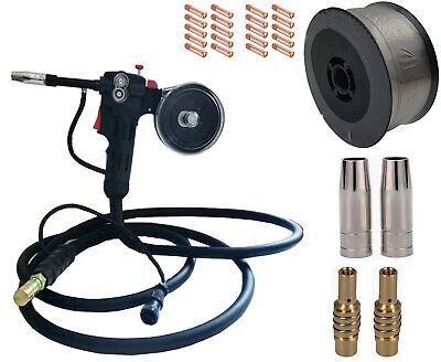 PreAsion 200Amp Spool Gun 3 Meters Cables Fit Miller 300371 Spoolmate 10... - $273.83