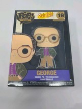 Funko Pop! Pin: #19 Seinfeld Tv Series, George Enamel Pin, Sealed - $9.95