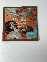 Vintage Nordic Ware Unusual Old World American Recipes Booklet Illustrated - £6.25 GBP