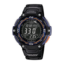 Casio - SGW100-2B - Twin Sensor Digital Display Quartz Men&#39;s Smart Watch - Black - £94.99 GBP