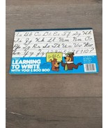 1978 Used Hanna Barbera Yogi Bear &amp; Boo Boo Mead Learning to Write Book - $14.00