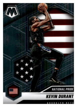 2020-21 Panini Mosaic Kevin Durant Brooklyn Nets #248 National Pride USA - £2.34 GBP