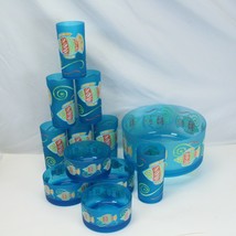 1998 AMC Plastic Glasses Serving Bowl Small Bowls Fish Marine Nautical O... - $35.27