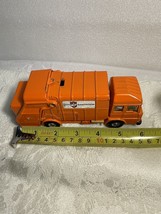 6&quot; Corgi orange City Sanitation Truck Vehicle made in Britain Revopak Re... - £17.76 GBP