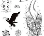 CREATIVE EXPRESSIONS Clear Stamp Set Pelican, Transparent - £10.85 GBP