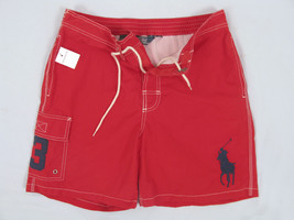 NEW! Polo Ralph Lauren Swim Shorts (Bathing Suit)!  S  *Big Pony*  *Weathered* - £47.20 GBP