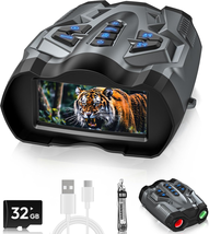 4K Night Vision Goggles, Night Vision Binoculars for Adults,10X Digital ... - $193.59