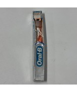 Vintage Oral-B 35 Deluxe Straight Toothbrush Orange - $9.49