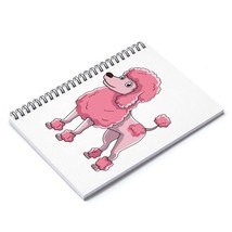 Poodle Spiral Notebook - Ruled Line - £12.94 GBP