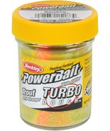 Berkley PowerBait Turbo Dough Trout Fishing Bait, Rainbow - Glitter, 1.7... - $13.64