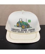 Vintage John Deere Tractor West Virginia Foam Mesh Snapback Trucker Hat Cap - £21.28 GBP
