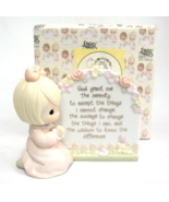 Precious Moments Serenity Prayer Girl Figurine 1993 530697 with Box - $18.80